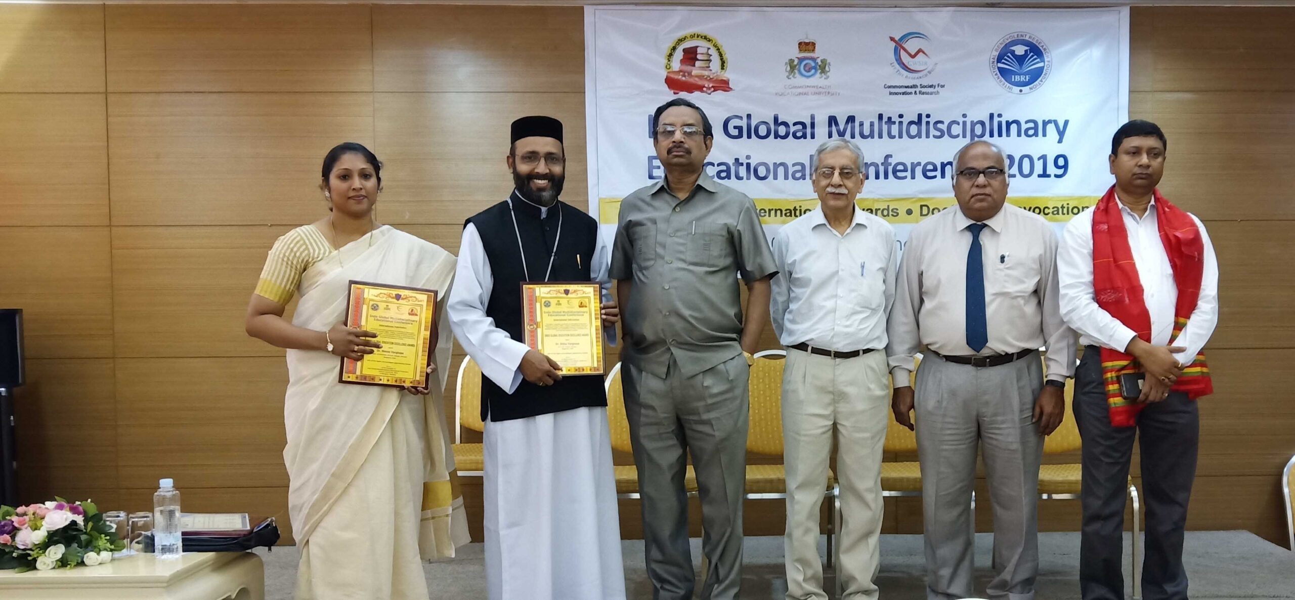 Received Indo Global Educational Excellence Award-2019
