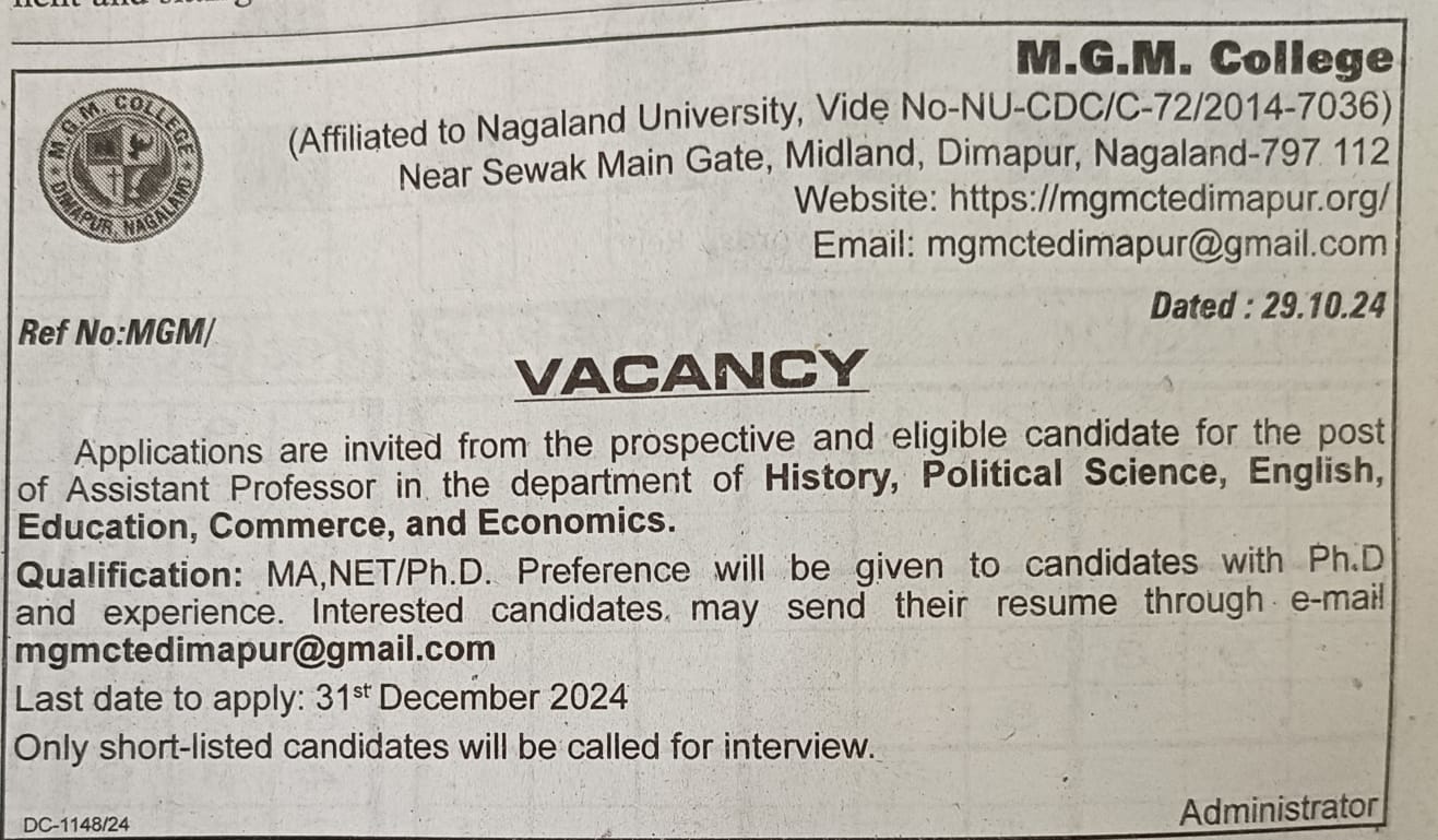 Vacancy